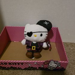 Hello Kitty Halloween Pirate New CVS Plush