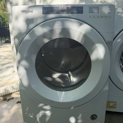 Whirlpool - 7.4 Cu. Ft Stackable Electric Dryer w/ Wrinkle Shield