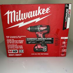 M18 Compact Brushless 1/2” Drill/Driver Kit