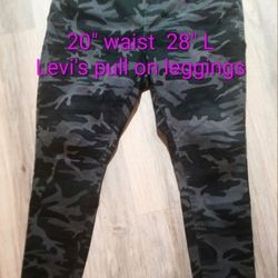 Levi Camo Leggings 20w