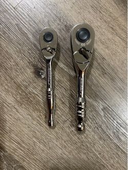 Husky 1/4, 2/8 Stubby Ratchets
