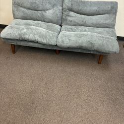 Gray Futon Sleeper Sofa 