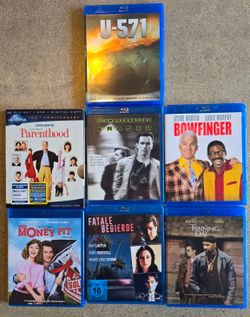BLURAYS , AS LOW AS $4 EACH, LIKE NEW!