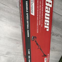 New Bauer Drywall Sander 