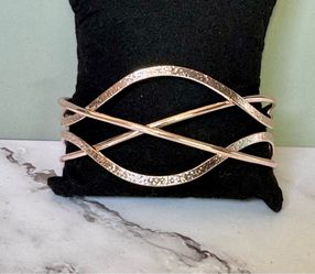 Rose Gold Tone Cuff Bracelet