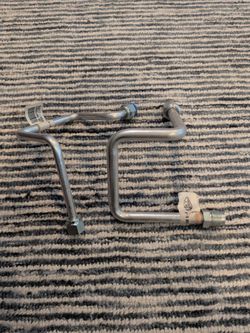 55-56 Chevy Air Conditioning Condenser Lines