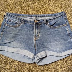 Old Navy boyfriend jean shorts 8 reg women's 