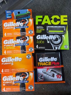 Gillette cartridges