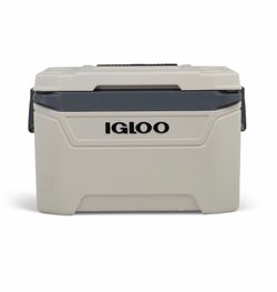 Igloo Bone White and Gray 60-Quart Sunset Roller Cooler Brand New In Box