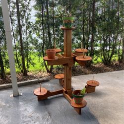 9 Pot Plant Holder 