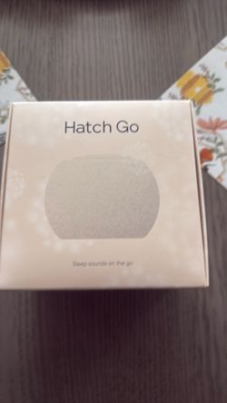 Hatch go (portable white noise for babies