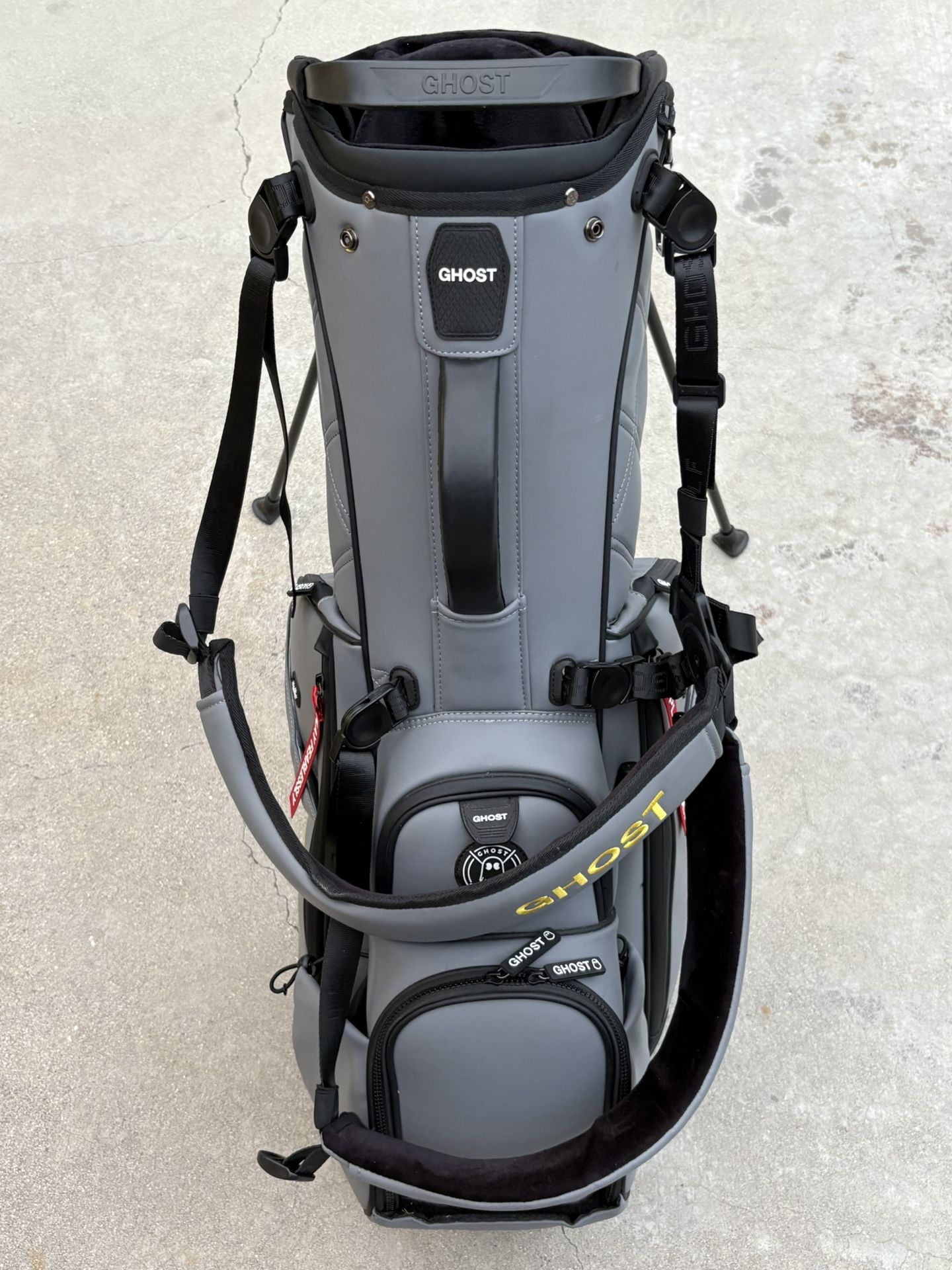 Ghost Golf Anyday Maverick Grey 14 Way Stand Bag