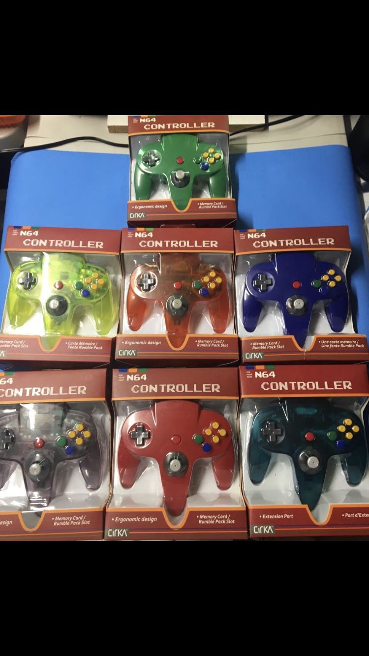 Nintendo 64 controllers $25 each
