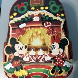 Mickey And Minnie Hot Cocoa Backpack