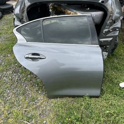 14-24 INFINITI Q50 PASSENGER REAR DOOR 