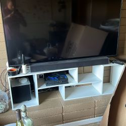 60” Visio TV With Soundbar And Subwoofer