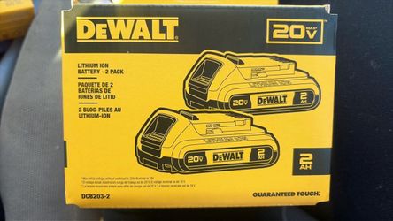 Dewalt 20V MAX Lithium Ion Battery 2-Pack