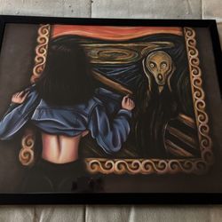 The Scream Picture Art 12X16