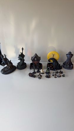 Nightmare Before Christmas Village Figurine Collection