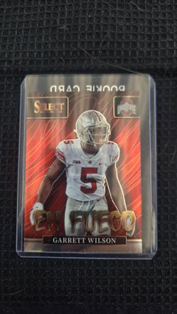 Garrett Wilson rookie 3 card lot. 

 2022 select draft