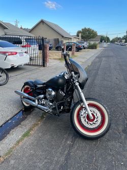 1999 Vstar custom bobber