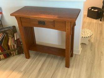 Penns Creek Furniture Company Mission Style Console Table Solid wood