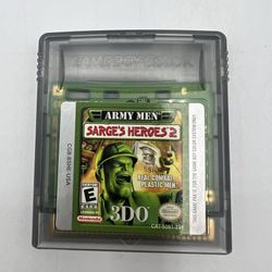 Army Men Sarge’s Heroes 2 (Nintendo Game Boy Color, 2000) Cartridge Only