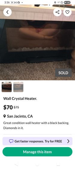 Wall Crystal Heater.