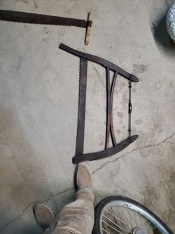 Vintage Bow Saw Woodworking Hand Saw