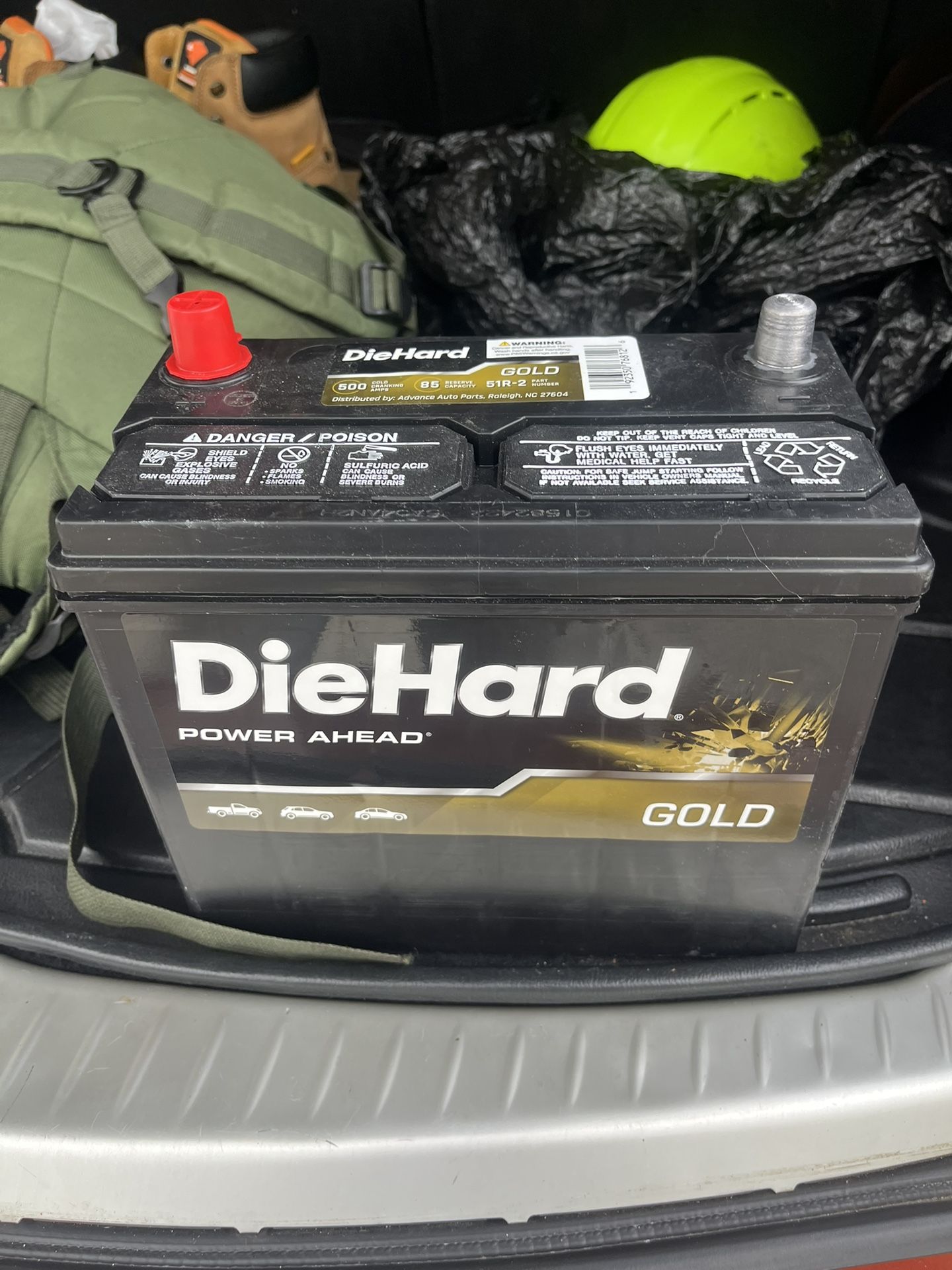 Brand New Never Used Battery For Car