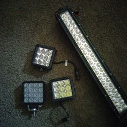 L.E.D Lights And Bar