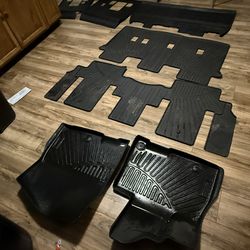 2022 -2024 Kia Carnival Mats For Front Middle 3rd Row And Trunk