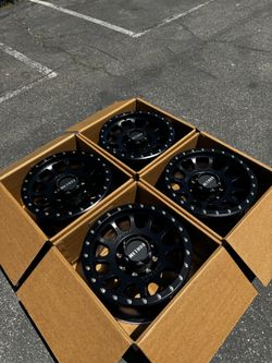Method MR305 8x6.5 17” Wheels Matte Black