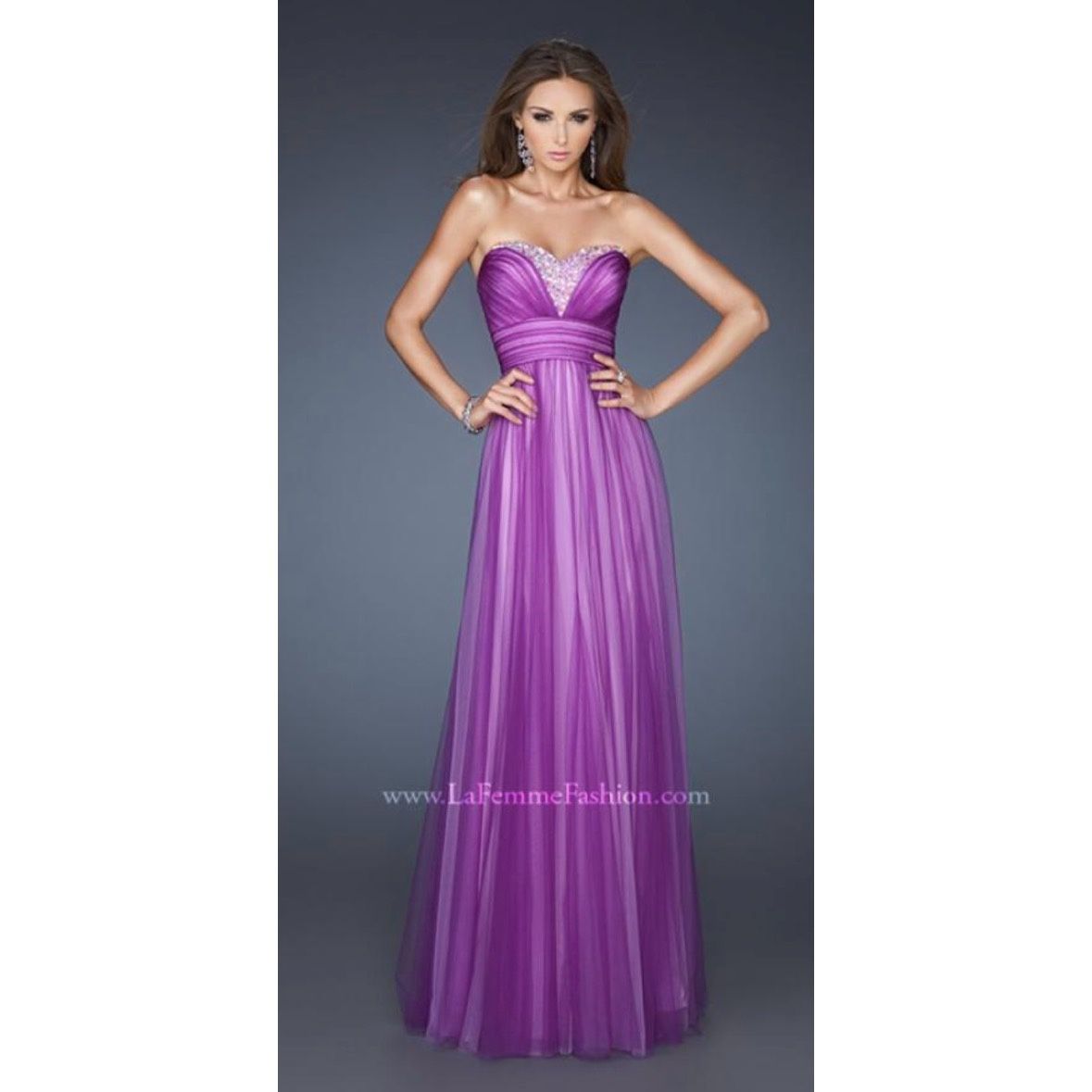 La Femme Prom Dress Size 0