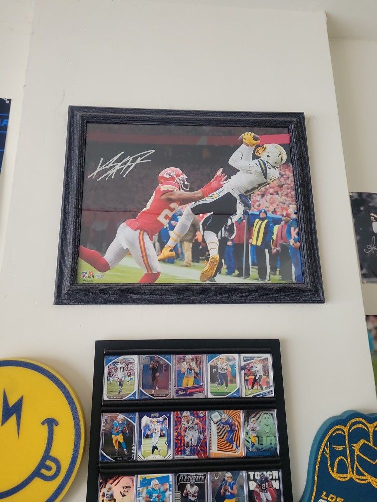 Keenan Allen Auto Pic Frame