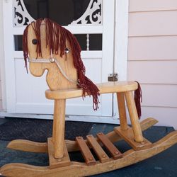 Wooden Rocking Horse