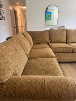 ethan allen sectional