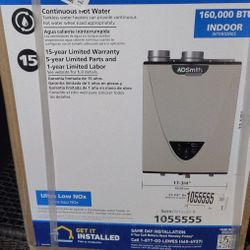 Natural Gas Tankless Water Heater 
