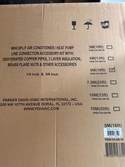 Mini Split AC Line Connection Kit 16ft