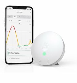 Airthings-292 Wave Mini - Indoor Air Quality - Chemicals (TVOCs), Humidity, Temperature 20 x 30 x 1