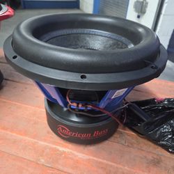 15inch American Bass Xmaxxx 8000watts 4000rms D1 $700