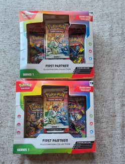 Pokémon first partners illustration collection