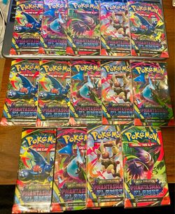 Pokemon - Lot of (14) 'Phantasmal Flames' Booster Packs - New/Sealed