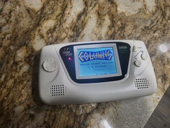 Sega Game Gear Video Game Console Creme