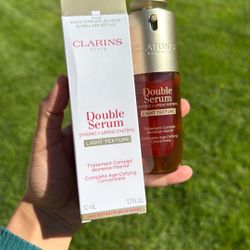 Clarins Double Serum Amazing! Retail $160