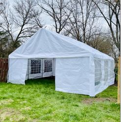 NEW! ONLY SALE! CREDIT CARD OK! PARTY TENT SIZE 20X20 HEAVY-DUTY 