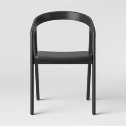 Modern Black Wood Chairs