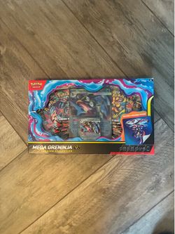 Pokémon TCG Mega Greninja ex Premium Collection Box - Brand New / Sealed