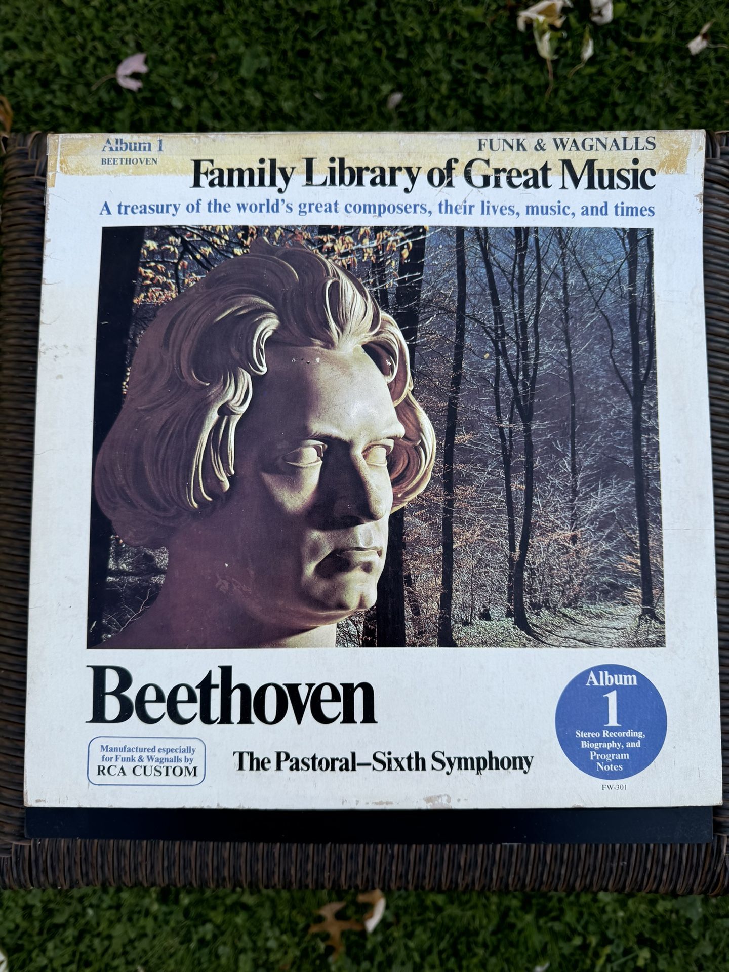 Funk & Wagnalls, VINYL, 22 Album Collection, 1970’s, Library of Great Music 