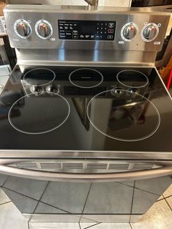 Samsung electric stove range